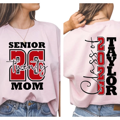Custom Senior Class Of 206 Matching Family T Shirts, Personalized Matching Graduation Family Shirts ET0453