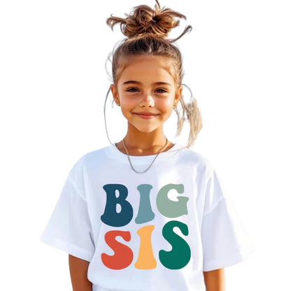 Big Bro Big Sis Matching Sibling T Shirts, Matching Brother And Sister Shirts ET0161