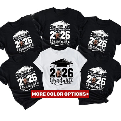 Proud Of Class Of 2026 Custom Matching Family T Shirts, Custom Family Graduation Matching Shirts ET0455