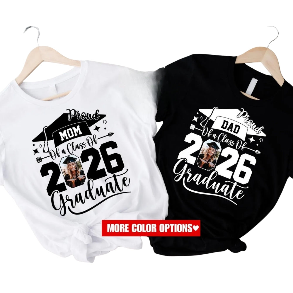 Proud Of Class Of 2026 Custom Matching Family T Shirts, Custom Family Graduation Matching Shirts ET0455