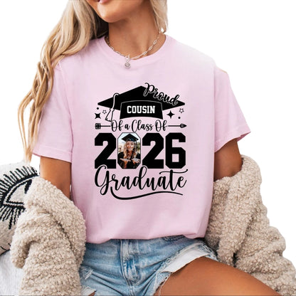 Proud Of Class Of 2026 Custom Matching Family T Shirts, Custom Family Graduation Matching Shirts ET0455