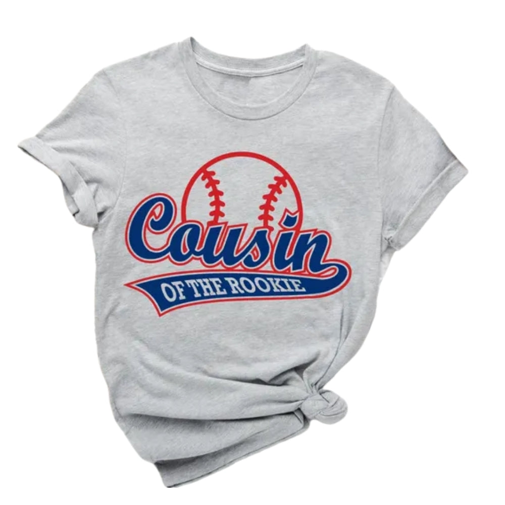 Rookie Of The Year Matching 1st Birthday Family T Shirts, Baseball First Birthday Family Shirts ET0362
