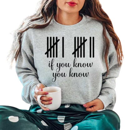 Six Seven If You Know You Know Sweatshirt, 6 7 Sweatshirt 2D0536