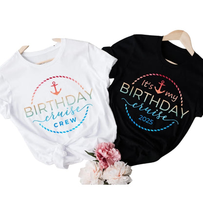 It's My Birthday Cruise Matching T Shirts For Family, Birthday Cruise Family Shirts ET0583