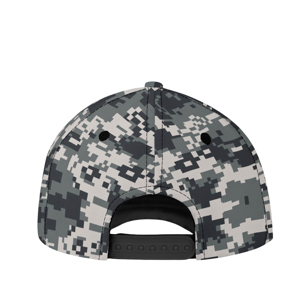 3D Classic Cap Army Veteran Personalized Name Cap 37 Lasfour CA1014