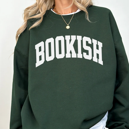 Bookish Custom Book Titles Sweatshirt, Personalized Reading Book Lover Sweatshirt 2D1026