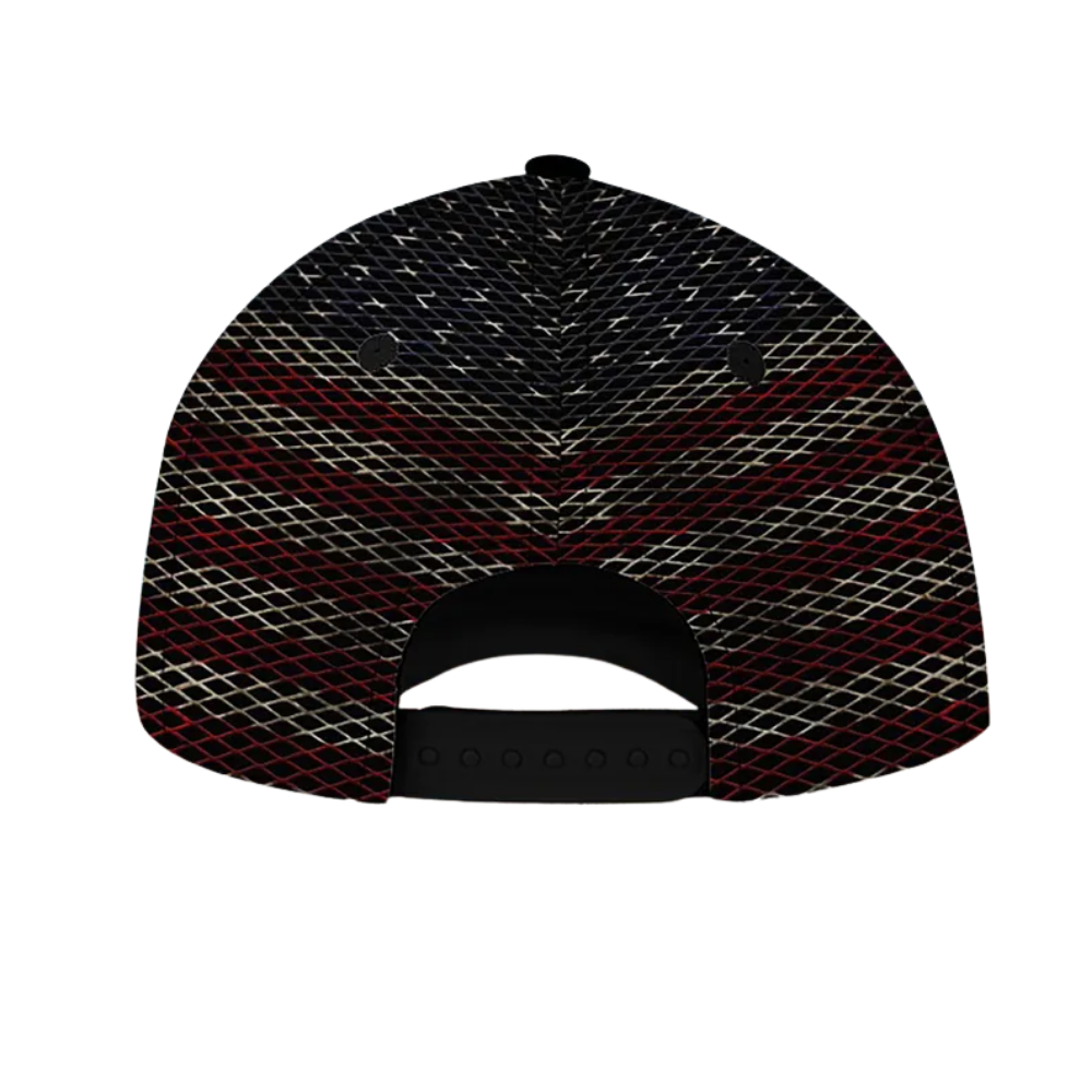 Custom Excavator American Flag Baseball Cap, Custom Construction Excavator Workers Hats Caps CP0145