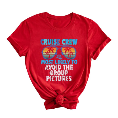 Most Likely To Cruise Crew 288 Quotes Matching Family T Shirts, Funny Cruise Trip Matching Shirts For Family ET0584