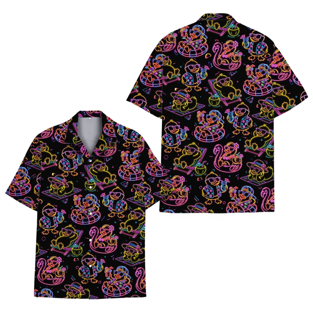Noen Duck Hawaiian Shirt For Men Women, Funny Duck Hawaiian Shirt HE0783
