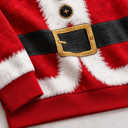 Santa Suit Funny Christmas Sweatshirt For Women Men, Christmas Funny Sweatshirt 2D1043