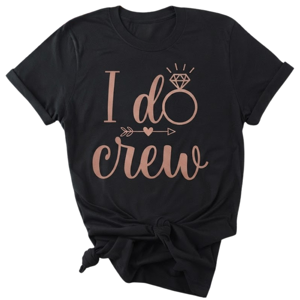 Bride Shower Party Matching T Shirts, Maid Of Honor Team Bride Bride Squad Matching Bridal Party Shirts ET1028