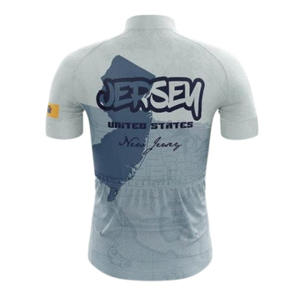 New Jersey State Cycling Short Sleeve Jersey For Men, New Jersey Cycling Jerseys CZ0080
