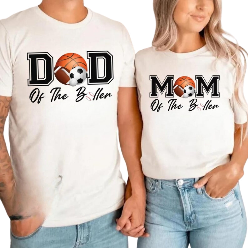 Custom Baseketball Birthday Matching Family T Shirts, Personalized Birthday Basketball Shirts For Family ET0315