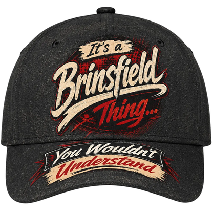 Custom It's Your Name Thing You Wouldn't Understand Baseball Cap, Custom Funny Cap Hat CP0634