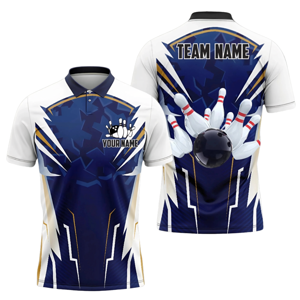 Custom Team Maroon Red Bowling Polo Shirt For Men, Custom Bowling Shirt BZ0693