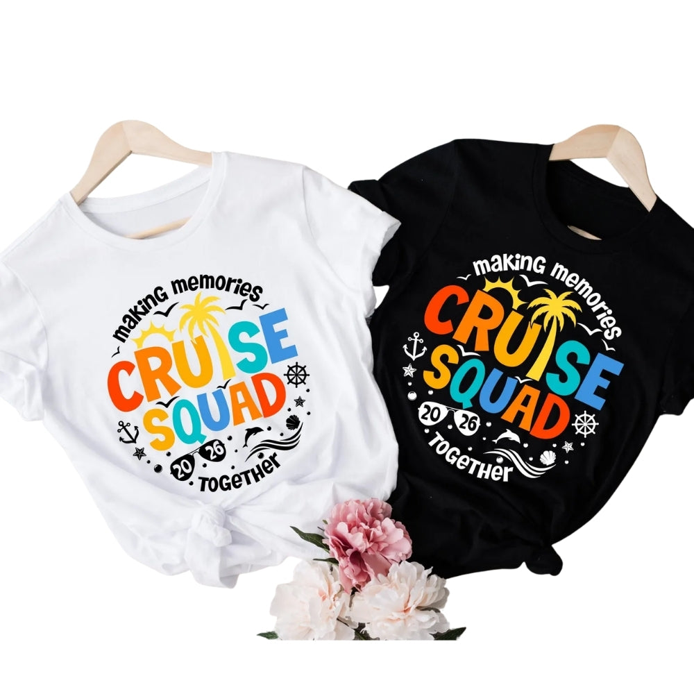 Making Memories Together Cruise Squad Matching T Shirts For Family, Cruise Travel Family Shirts ET0585