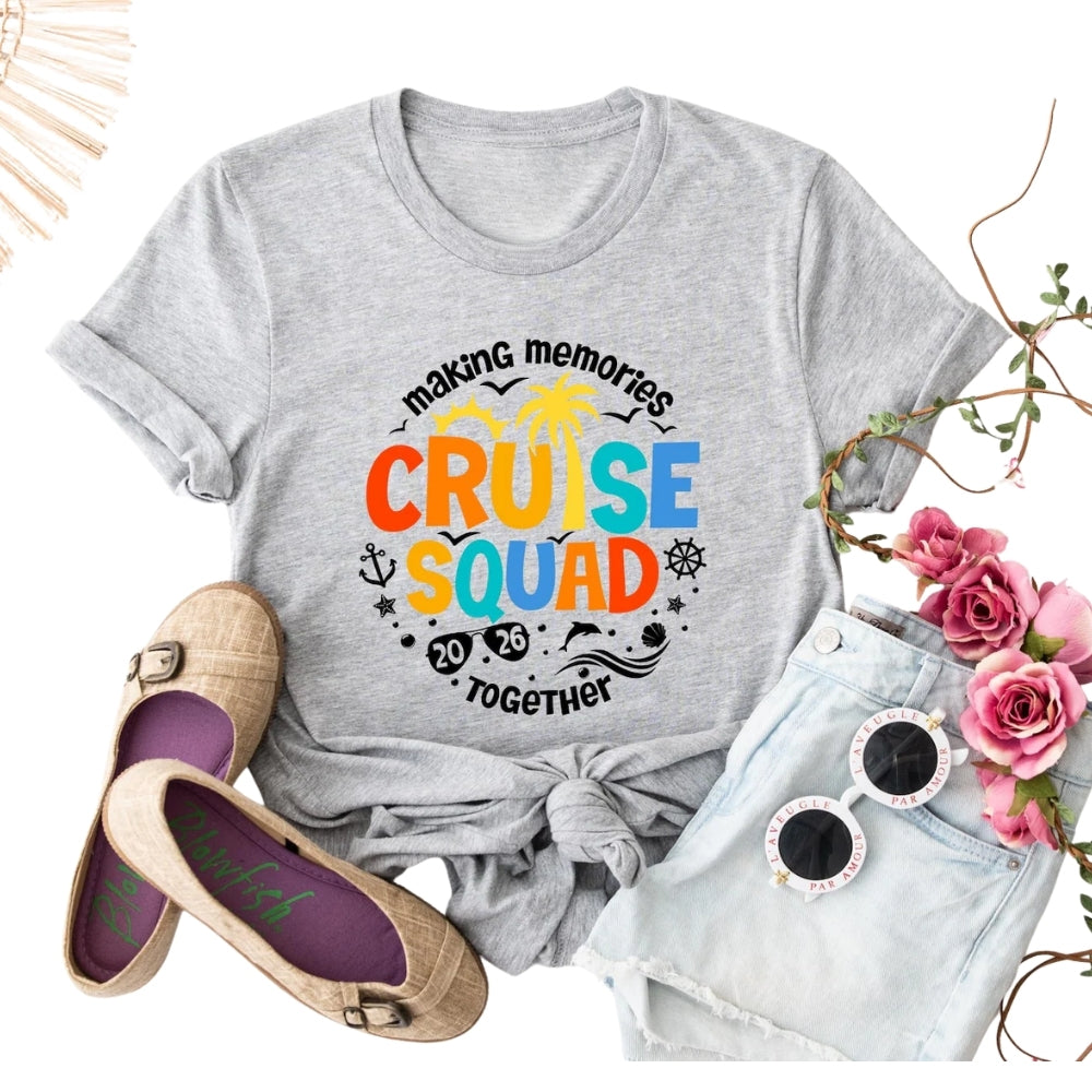 Making Memories Together Cruise Squad Matching T Shirts For Family, Cruise Travel Family Shirts ET0585
