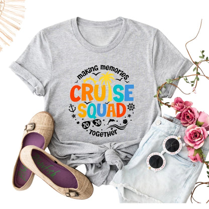 Making Memories Together Cruise Squad Matching T Shirts For Family, Cruise Travel Family Shirts ET0585