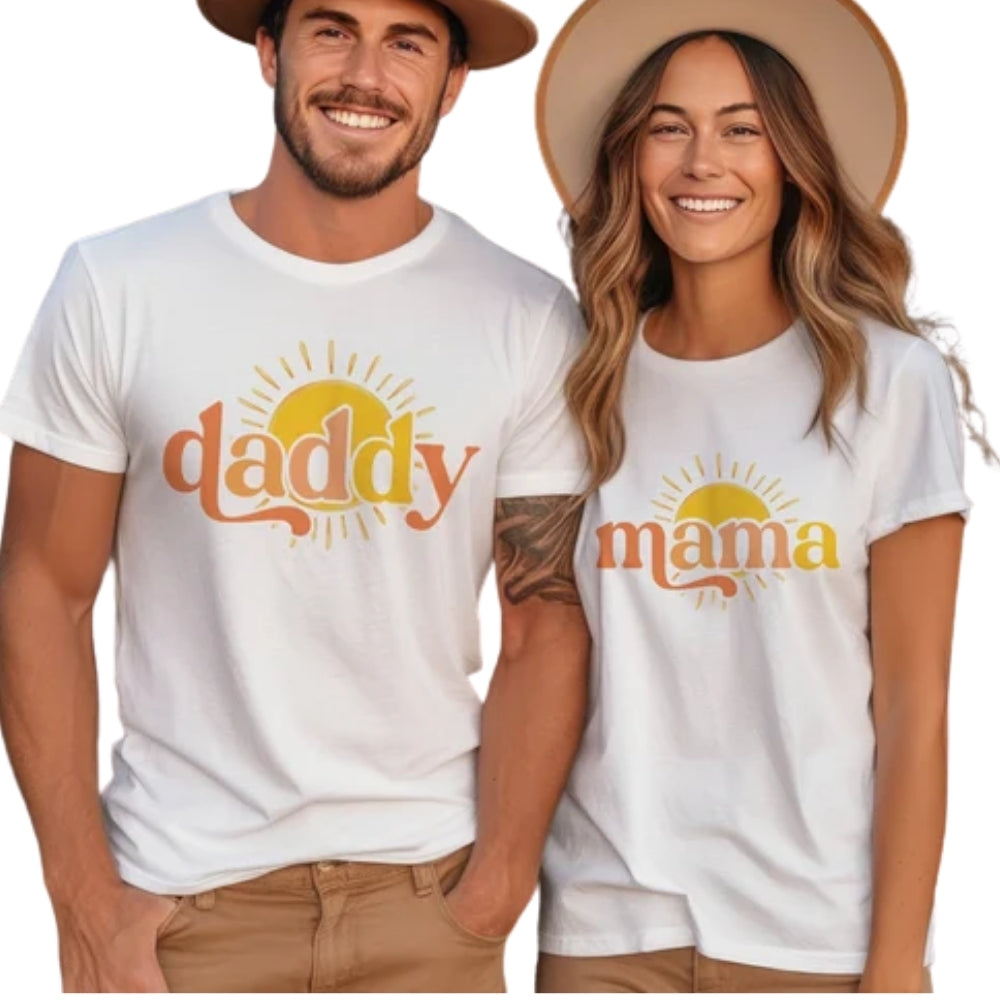 First Trip Around The Sun Matching 1st Birthday Family T Shirts, Custom Sun First Birthday Shirts For Family ET0319