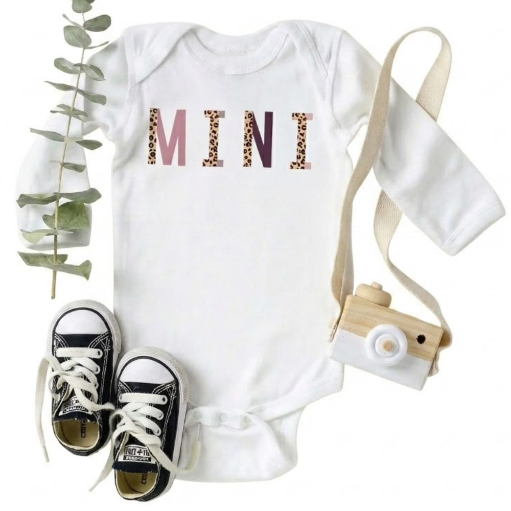 Leopard Mama And Mini Matching Sweatshirt, Mommy And Daughter Sweatshirt ET1378