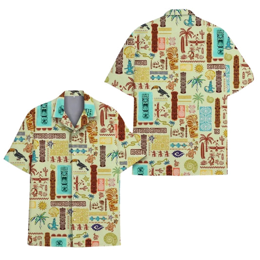 Tropical Tiki Hawaiian Shirt For Men And Women, Tiki Hawaiian Shirts HE0307