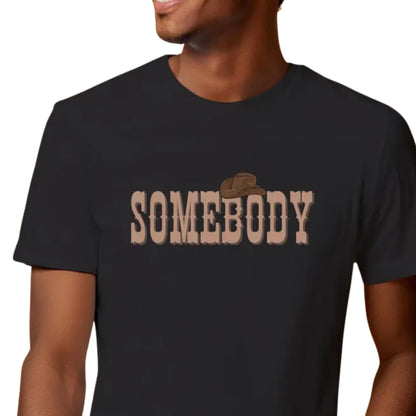 Somebody Somebody's Problem Matching Cowboy Cowgirl Couple T Shirt, Western Matching Shirts For Couple ET0739