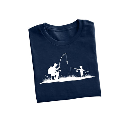 Matching Fishing Dad And Son T Shirts, Fishing Family Shirts ET0589