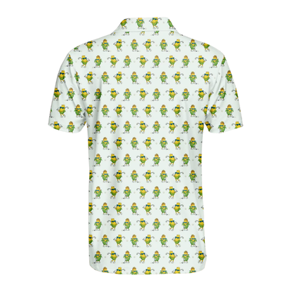 Men's Funny Corn Golf Polo Shirt, Corn Golf Shirts GE0563