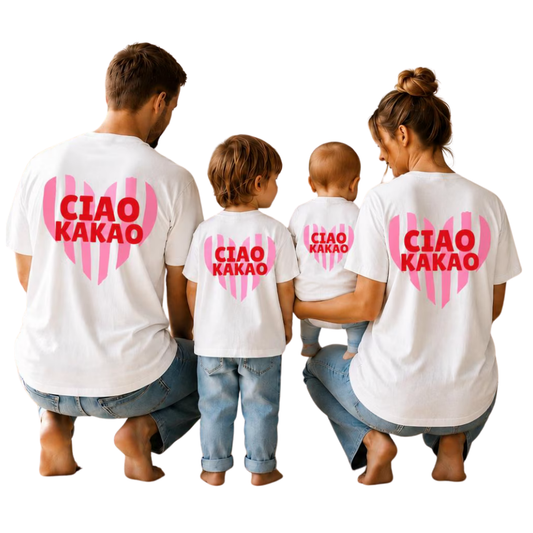 Cicao Kakao Matching Family T Shirts, Matching Family Shirts ET1238