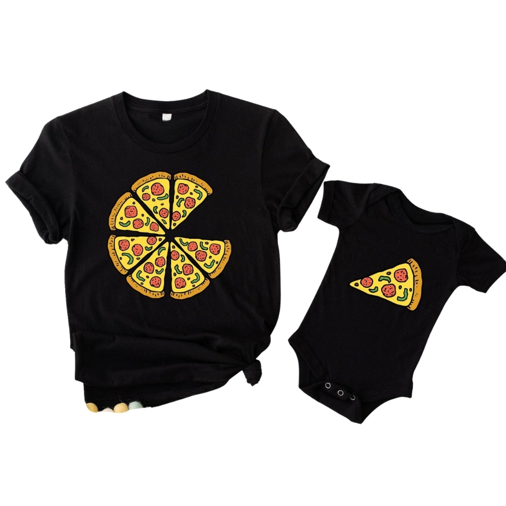 Matching Pizza Father Son T Shirts, Pizza Matching Shirts For Family ET0592