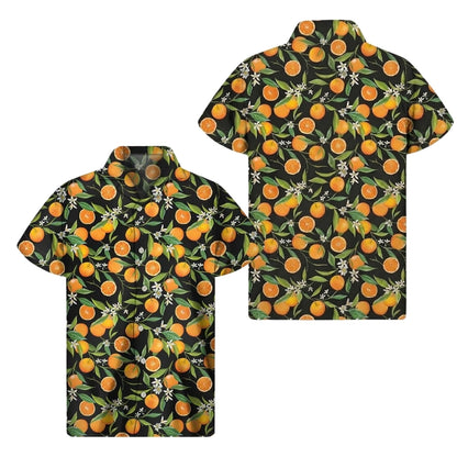 Tropical Citrus Hawaiian Shirt For Men Women, Citrus Hawaiian Shirts HE0312