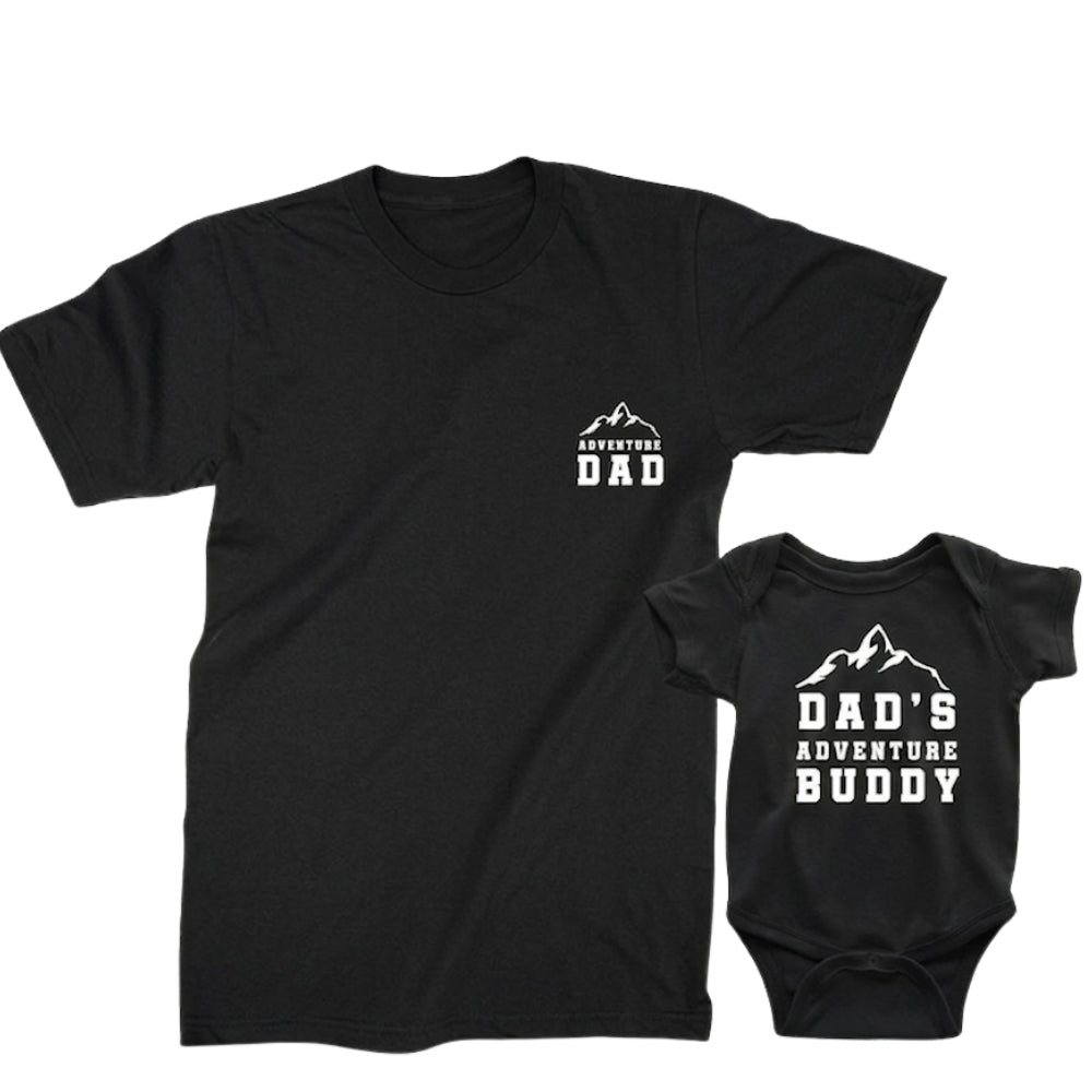 Adventure Dad Dad's Adventure Buddy Matching Dad Son T Shirt, Matching Daddy And Me Shirts For Father Day ET0916