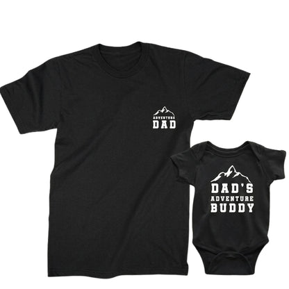 Adventure Dad Dad's Adventure Buddy Matching Dad Son T Shirt, Matching Daddy And Me Shirts For Father Day ET0916
