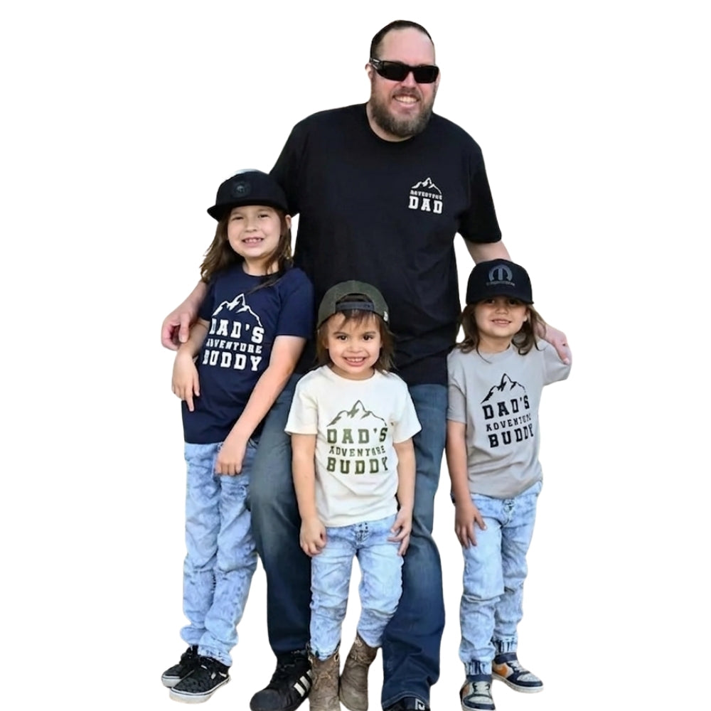 Adventure Dad Dad's Adventure Buddy Matching Dad Son T Shirt, Matching Daddy And Me Shirts For Father Day ET0916