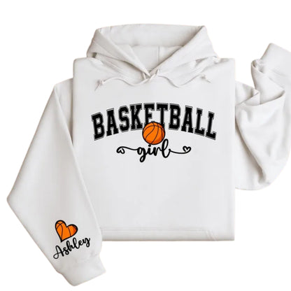 Custom Basketball Girl Hoodie, Custom Basketball Hoodie 2D0513