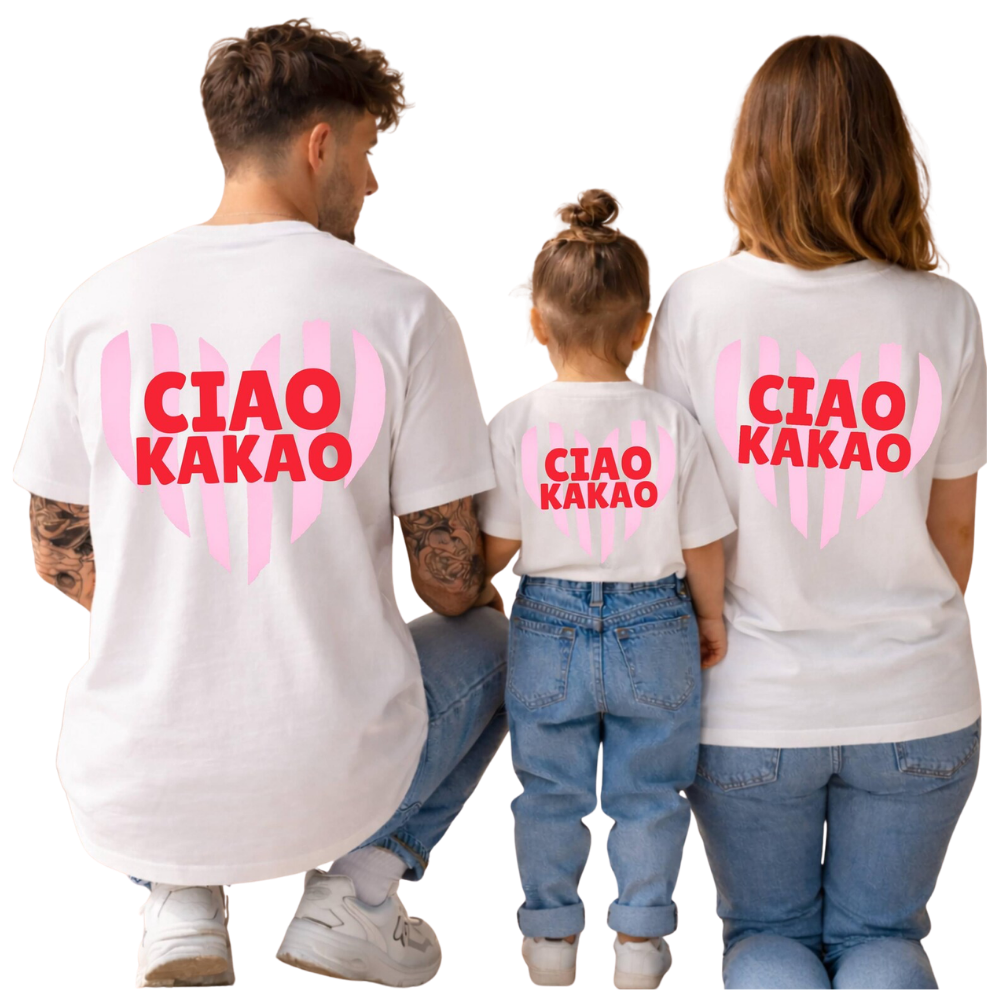 Cicao Kakao Matching Family T Shirts, Matching Family Shirts ET1238