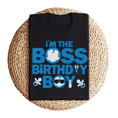 I'm The Boss Birthday Boy Matching Family Birthday Shirts, Boss Birthday Family Shirts ET0477