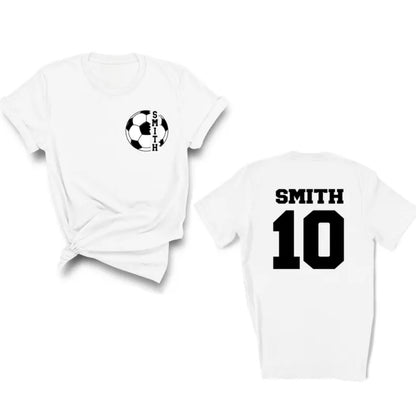 Custom Soccer Family Matching T Shirts, Custom Soccer Family Shirts ET0507