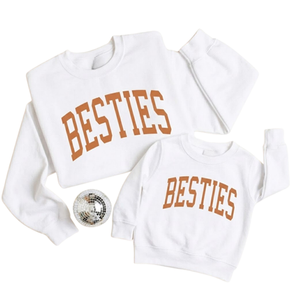 Bestie Sweatshirt For Mom Daughter Son, Matching Mommy And Me Sweatshirts ET1380