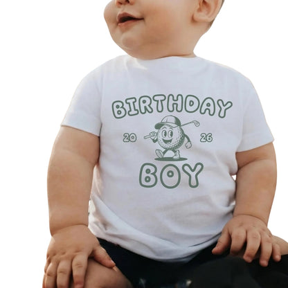 Hole In One Custom Matching 1st Birthday Golf Family Shirts, Custom Golf First Birthday Family Matching Shirts ET0482