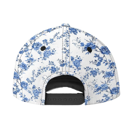 Custom Floral Grandma Baseball Cap With Kid Names, Custom Mother's Day Caps Hats For Grandma Mama CP0158