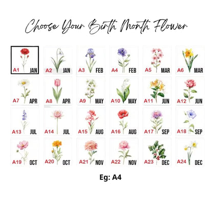 To MY Daughter In Law Custom Wedding Flower Vase With Birth Month Flower, Custom Wedding Vase For Future Daughter WD0339