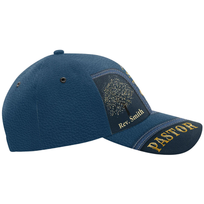 Personalized Pastor Appreciation Baseball Cap, Custom Pastor Christian Cap With Name CP0580