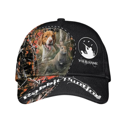 Custom Dog And Rabbit Hunting Baseball Cap, Custom Rabbit Hunting Hat Caps CP0073