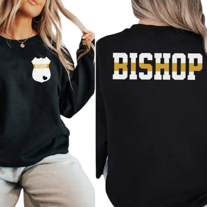 Custom 911 Dispatcher Sweatshirt, Custom Thin Gold Line Sweatshirt 2D0659
