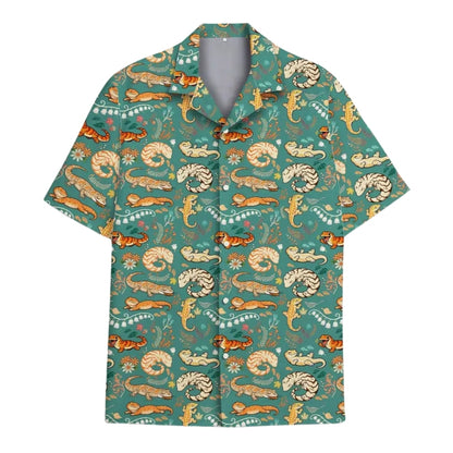 Reptile Tropical Hawaiian Shirts For Men Women, Reptile Animal Hawaiian Shirts HE0320