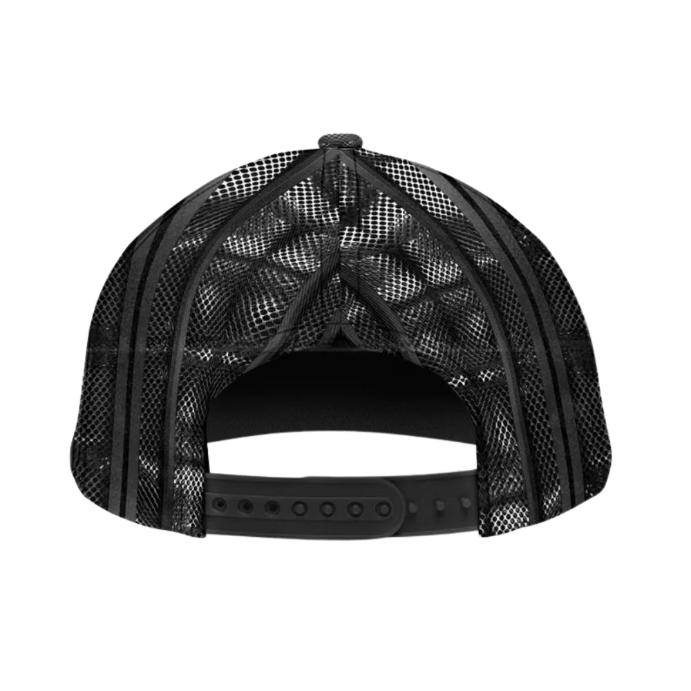Custom Golf Ball Black Mesh Baseball Cap, Custom Custom Golf Lovers 3D Caps Hats CP0011