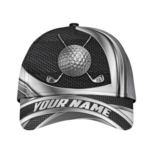 Custom Name Golf 3D Baseball Cap, Custom Golf Caps Hats CP0162
