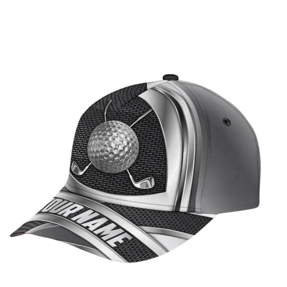Custom Name Golf 3D Baseball Cap, Custom Golf Caps Hats CP0162