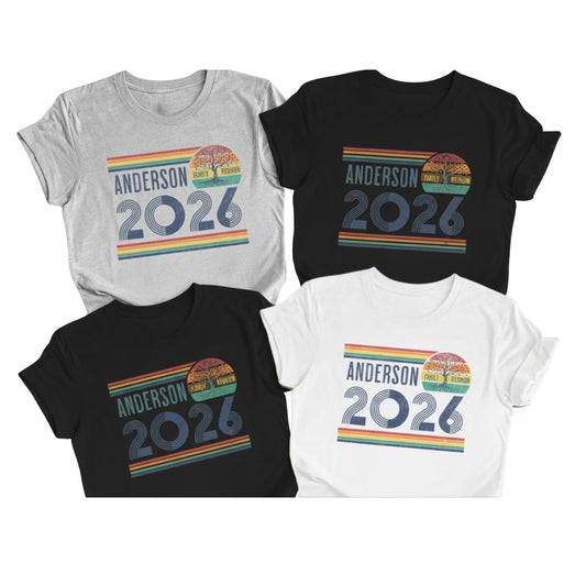 Custom Matching Family Reunion T Shirts, Custom Family Reunion Matching Shirts ET0448